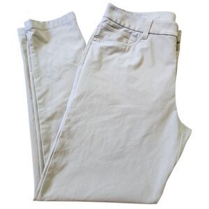Lululemon Mens Khaki ABC Slim-Fit 5 Pocket Pant. Sz. 32